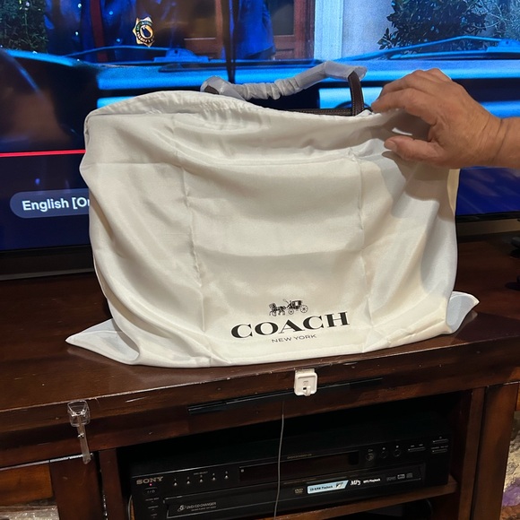 Coach Dark Brown Laptop Bag - Picture 5 of 5